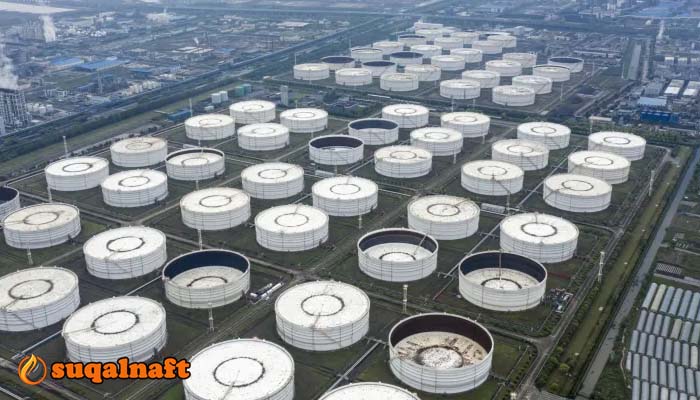 تخزين النفط الخام في الصين