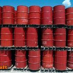 برميل النفط كم لتر