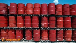 برميل النفط كم لتر