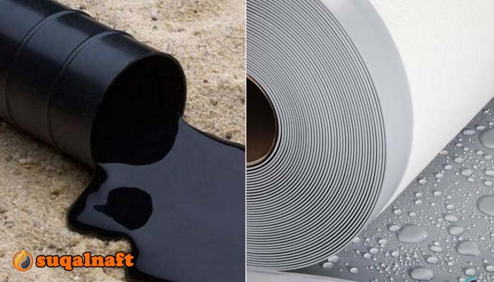 أنواع رولات العزل المائي