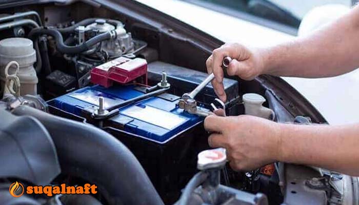 يفور اسيد البطارية