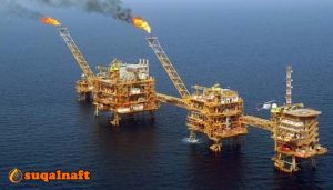 استخراج البترول من البحر
