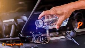 اضافة الماء المقطر للبطارية